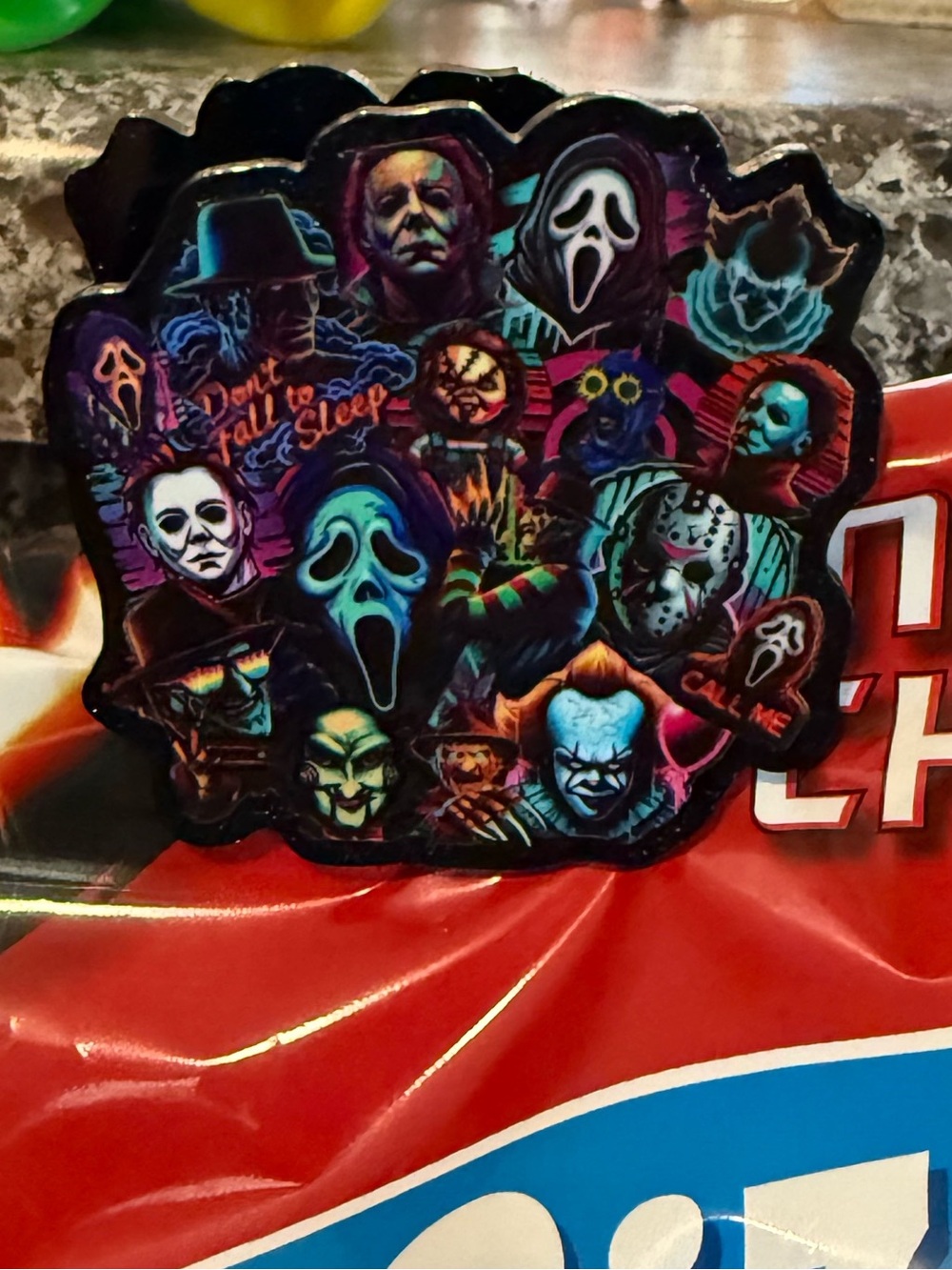Horror Icons Double Sided Clip